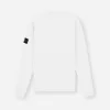 Sweatshirt med rund hals och normal passform