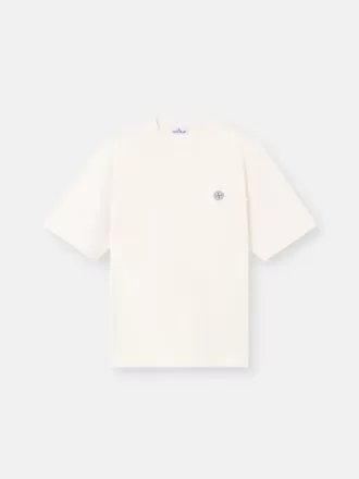 T-shirt med korta ärmar och normal passform med Compass-patch