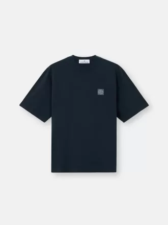 T-shirt med korta ärmar och normal passform med Compass-patch