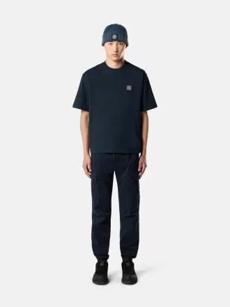 T-shirt med korta ärmar och normal passform med Compass-patch