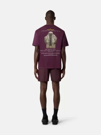 T-shirt med korta ärmar och normal passform med säsongens ”Archivio”-tryck