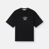 T-shirt med korta ärmar och normal passform med tryck ”02 Industrial Logos”.