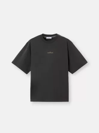 T-shirt med korta ärmar och normal passform med tryck ”Bleeding Numbers”