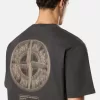 T-shirt med korta ärmar och normal passform med tryck ”Bleeding Numbers”