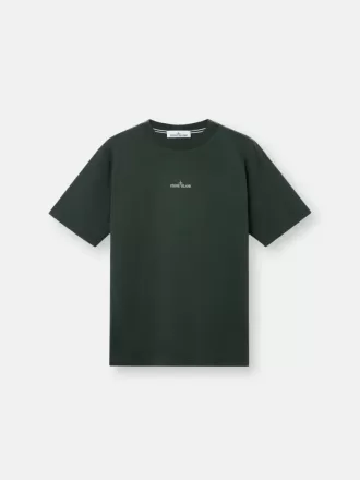 T-shirt med korta ärmar och normal passform med trycket ”Industrial”