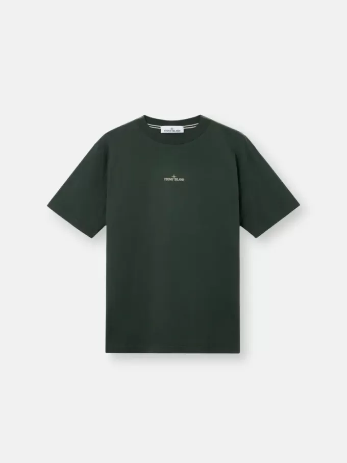 T-shirt med korta ärmar och normal passform med trycket ”Industrial”