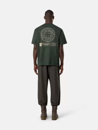 T-shirt med korta ärmar och normal passform med trycket ”Industrial”