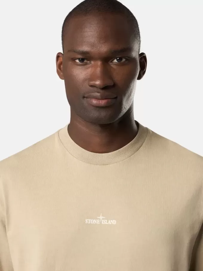 T-shirt med korta ärmar och normal passform med trycket ”Industrial”