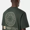 T-shirt med korta ärmar och normal passform med trycket ”Industrial”