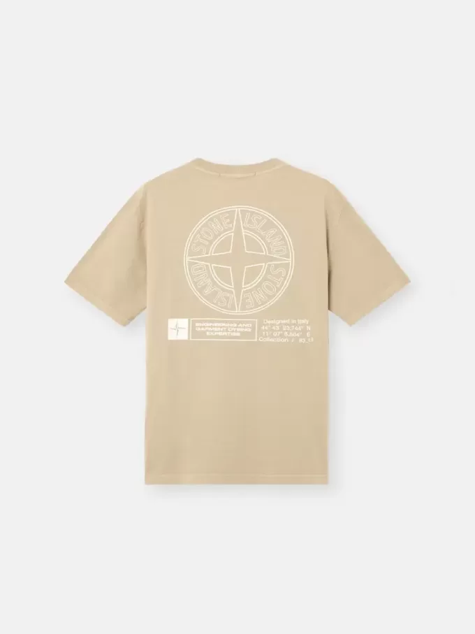 T-shirt med korta ärmar och normal passform med trycket ”Industrial”