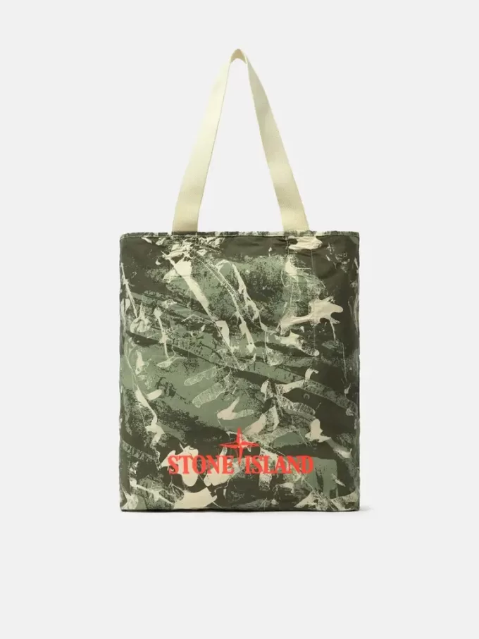 Tote bag med fickor och logotyp Tote bag med fickor och logotyp