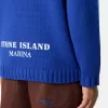 Tröja med halv dragkedja och reflekterande detaljer