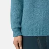 Tröja med rund hals och raglanärmar