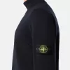Turtleneck-tröja med ribbade kanter